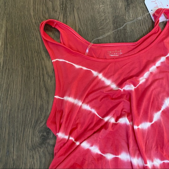 NWT Ingrid & Isabel Maternity tye dye maxi dress - Picture 2 of 5